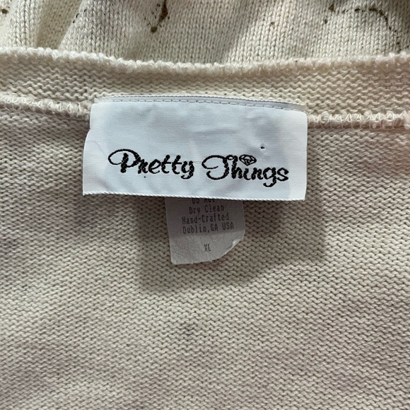 Pretty Things x Vintage Leopard Wildcat Full Zip Sweater - Picture 8 of 9